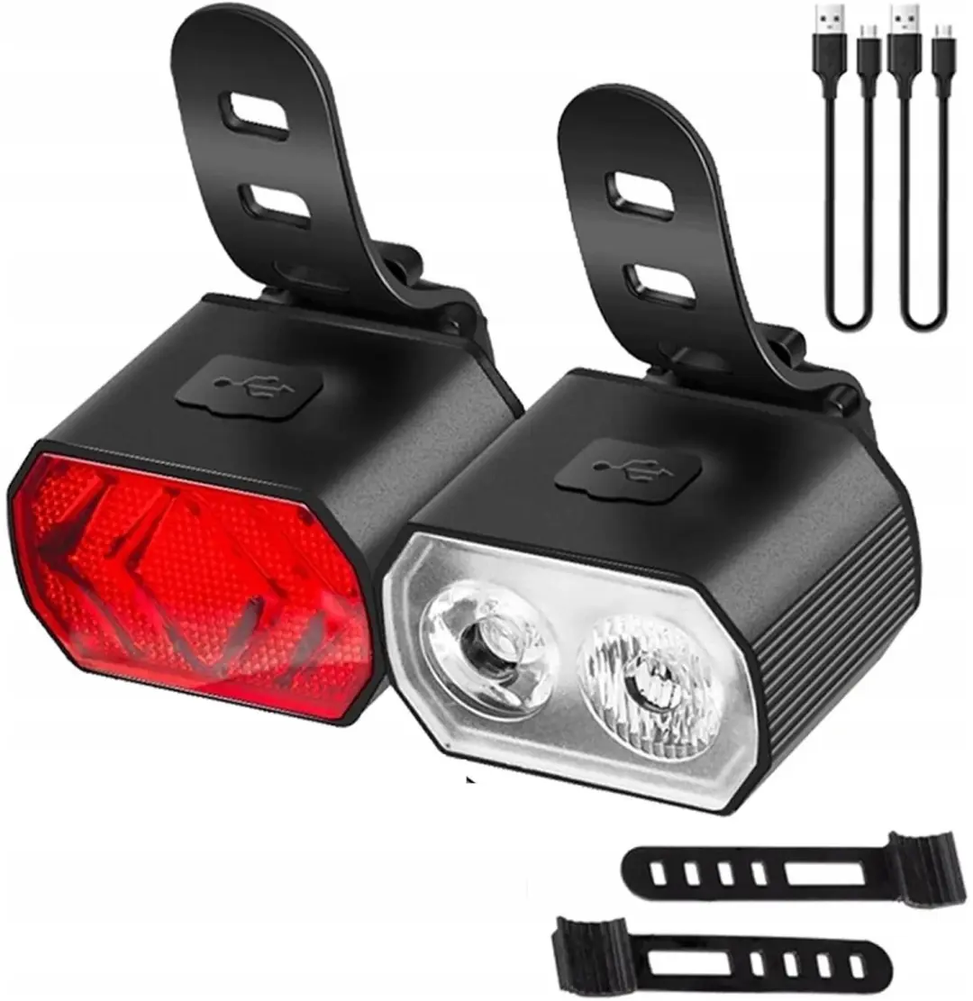 LED Fietsverlichting Set Voor & Achter