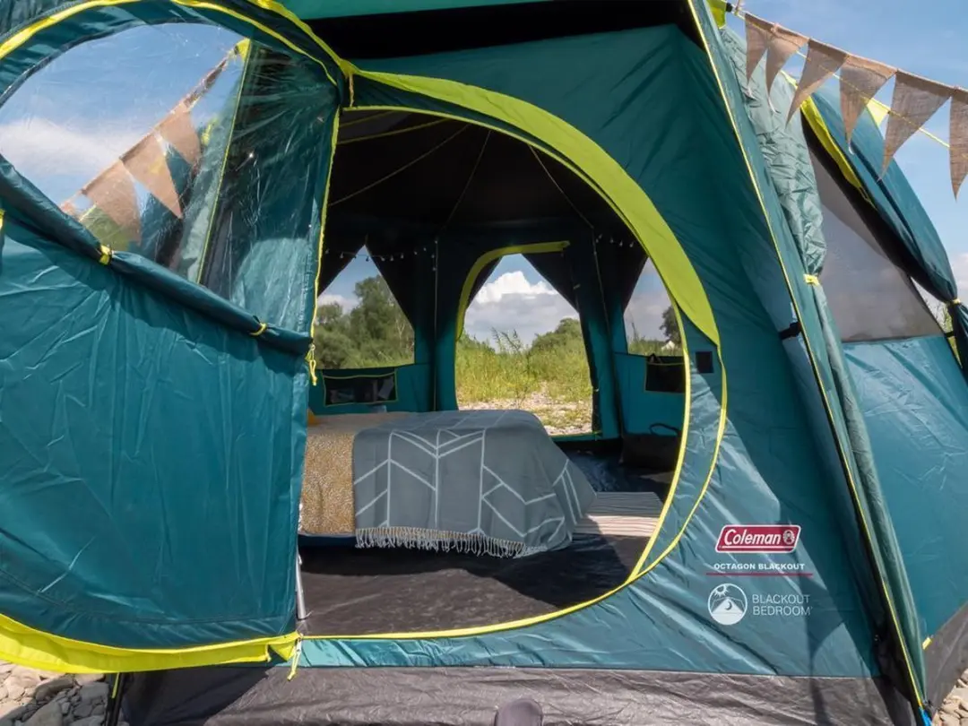 Coleman Octagon Blackout Koepeltent - 8 Persoons - Groen - afbeelding 2 van 6