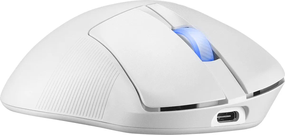 ASUS ROG Keris II Gaming Muis 90MP03N0-BMUA10 - 42.000 DPI - Wit - afbeelding 6 van 6