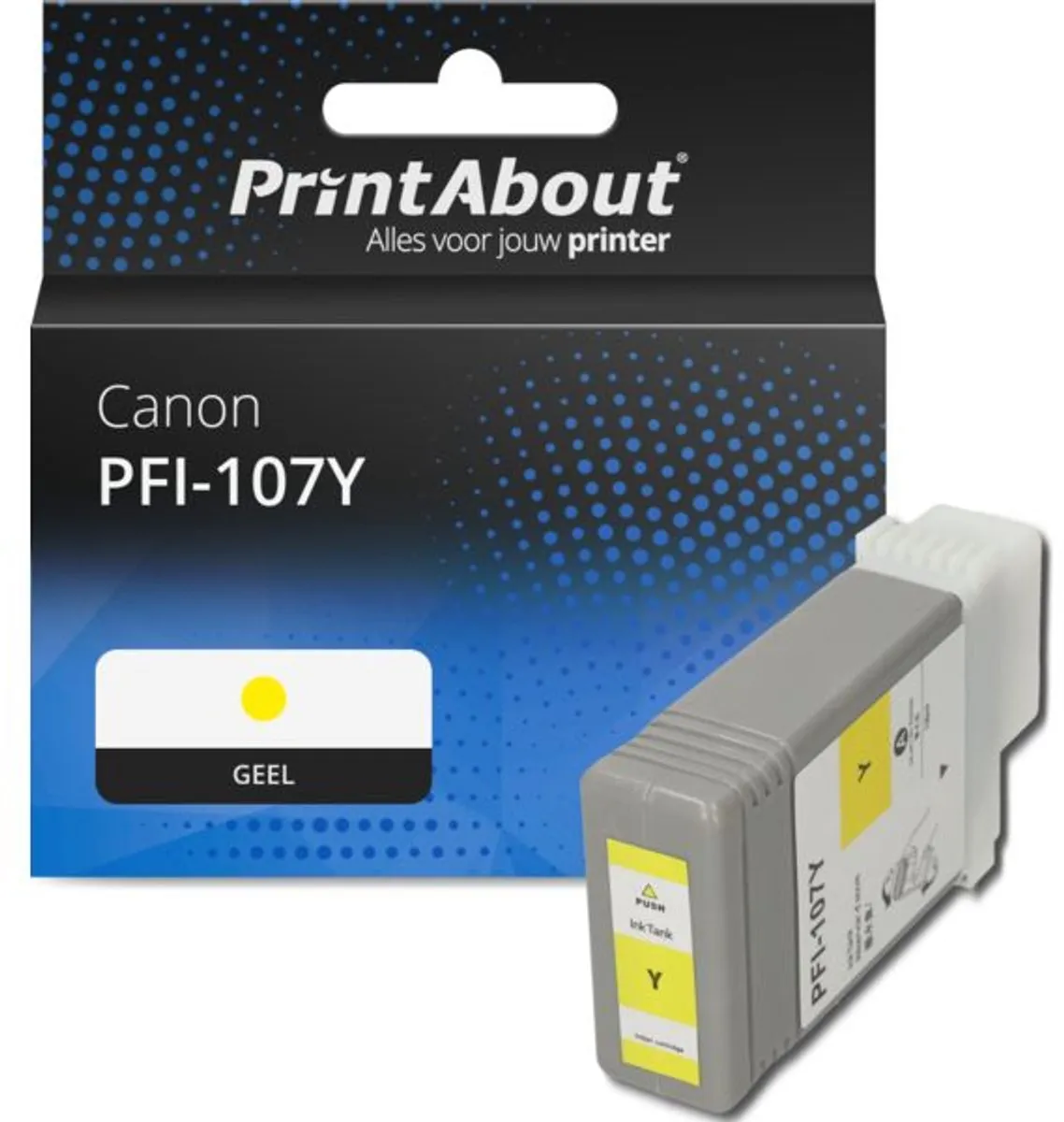 PrintAbout PFI-107Y Inktcartridge