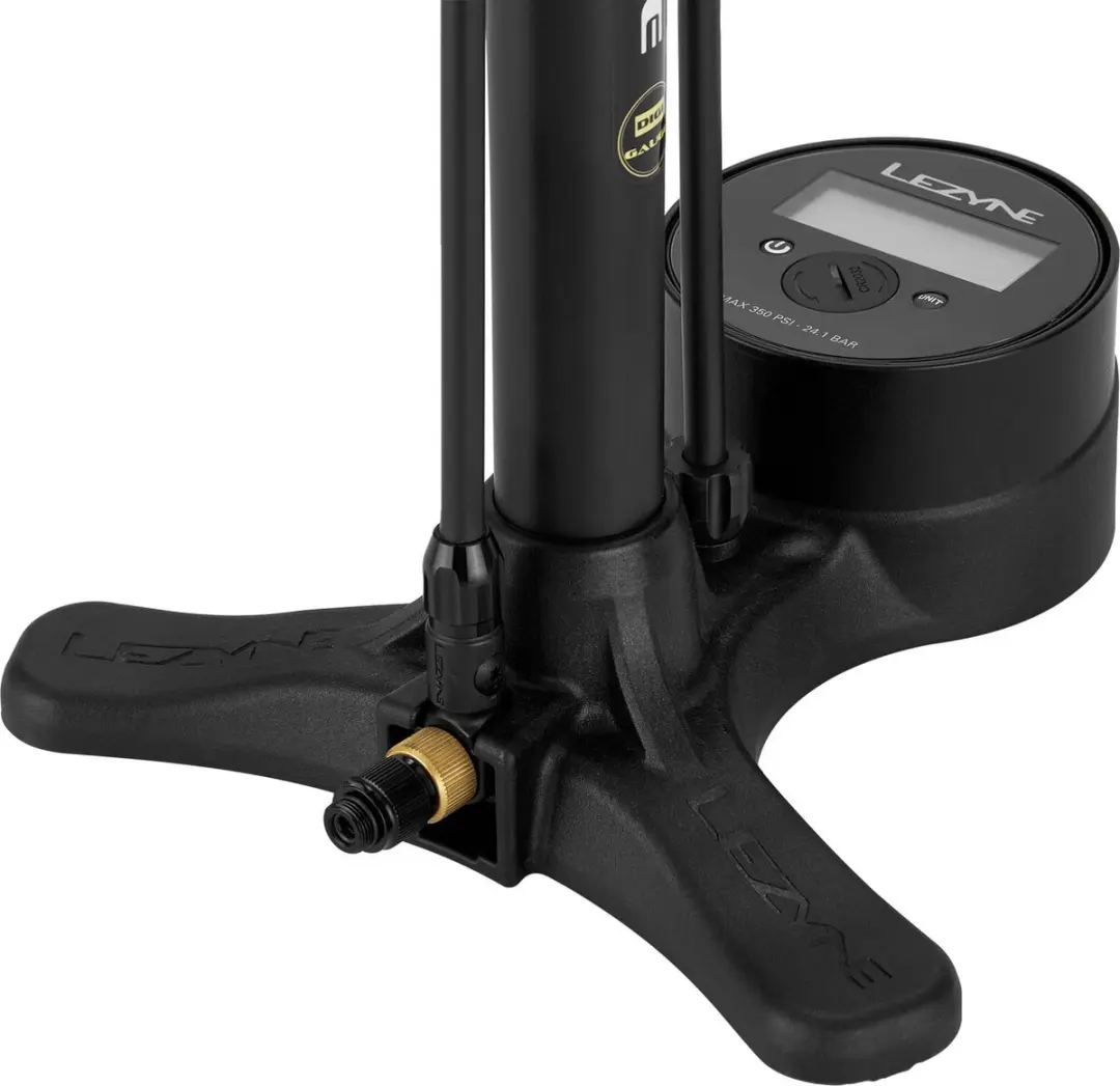 Lezyne Gravel Digital Drive - Vloerpomp - 3.5 inch digitale meter - 6.9 bar - afbeelding 5 van 6