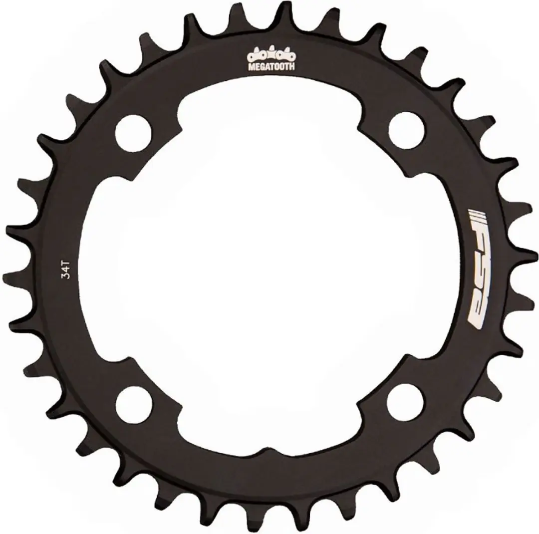FSA Megatooth WB381 Plateau - 104 BCD - 34T - Zwart - afbeelding 2 van 3