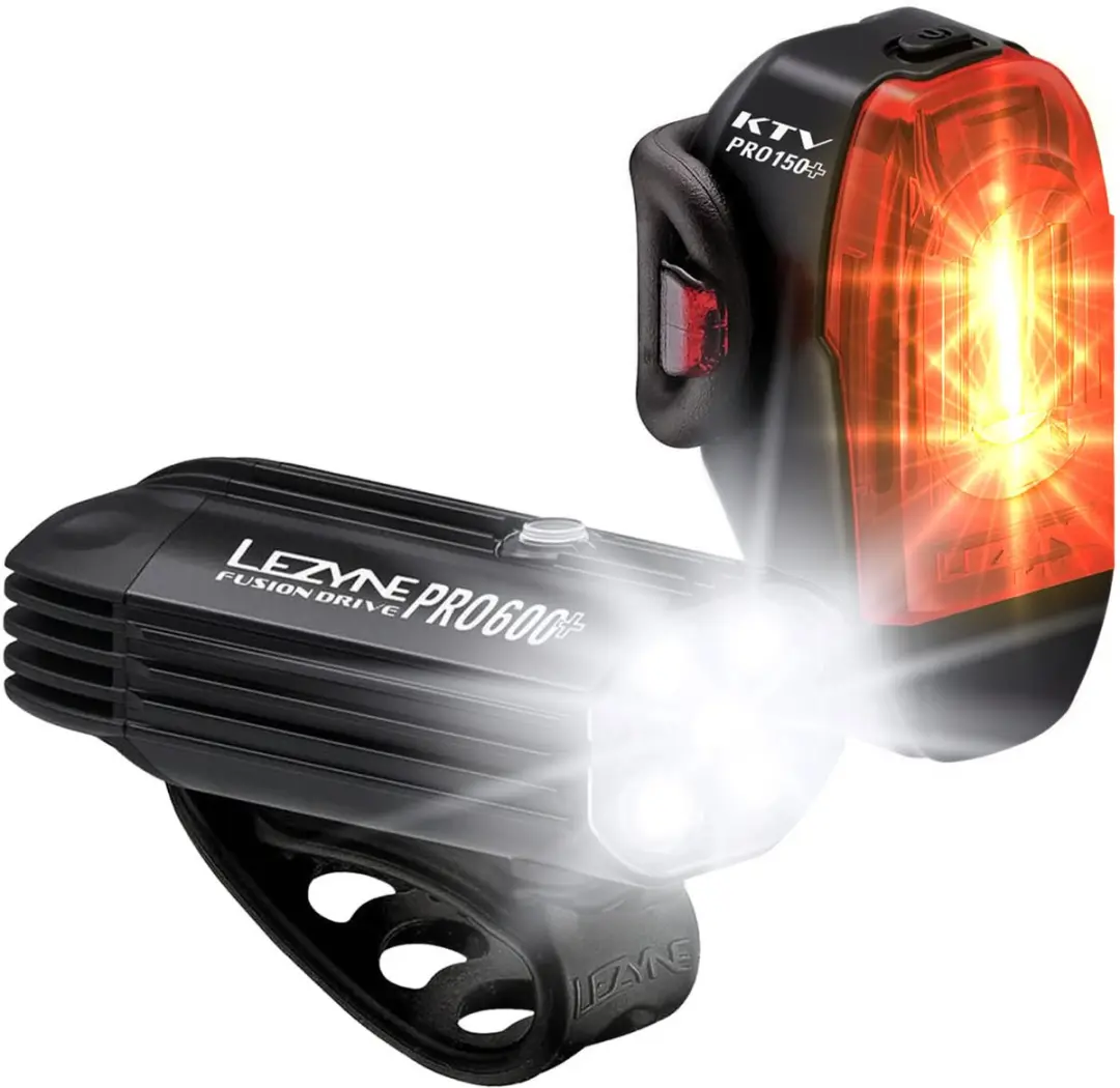 Lezyne Fusion Drive Pro 600 + KTC Drive Pro+