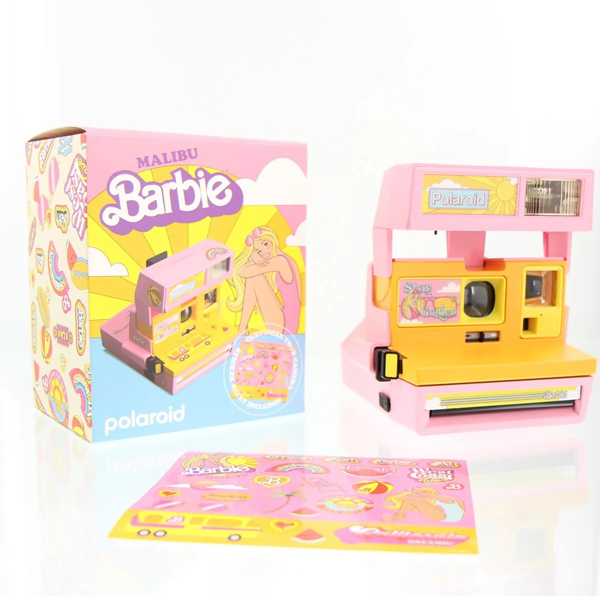 Polaroid 600 Malibu Barbie Camera - Roze