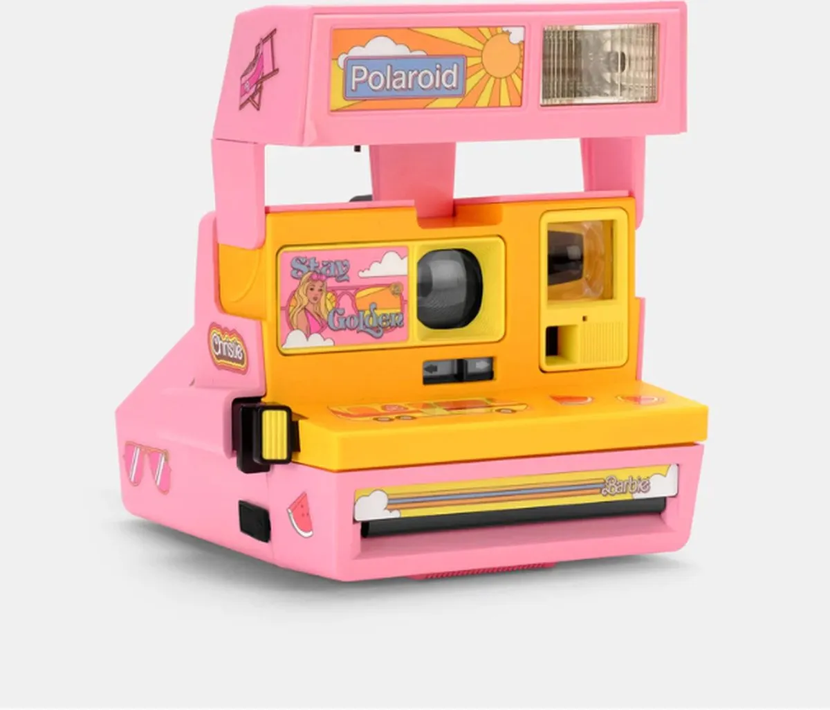 Polaroid 600 Malibu Barbie Camera