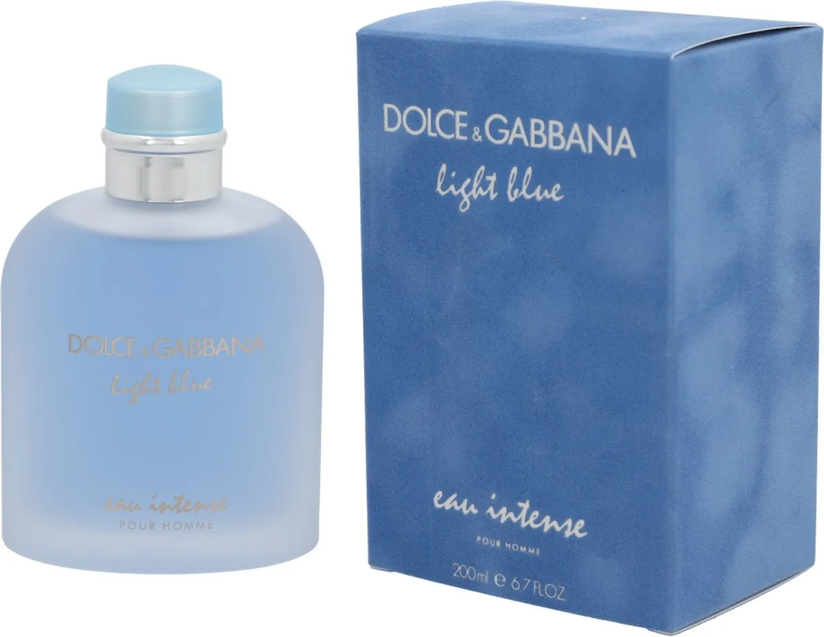 Dolce & Gabbana Light Blue Pour Homme Intense Eau de Parfum 200ml - afbeelding 4 van 6