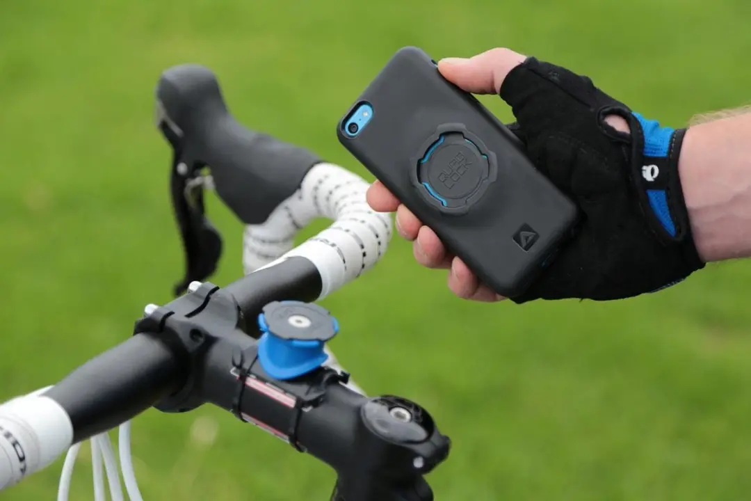 Quad Lock Bike Mount Telefoonhouder Fiets - Zwart - afbeelding 3 van 6