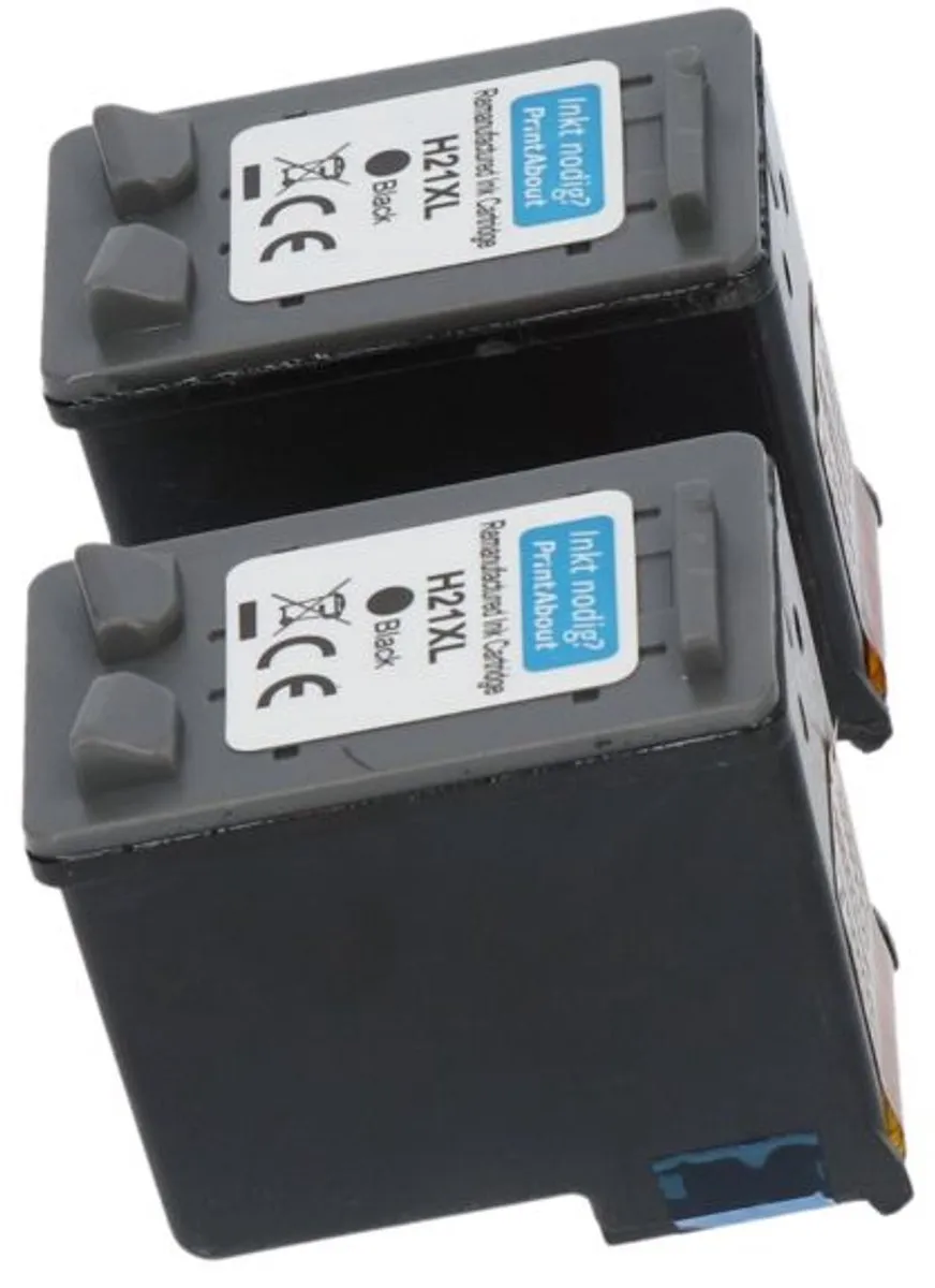 PrintAbout Inktcartridge C9351AE - Zwart 2-pack - 1.800 pagina's