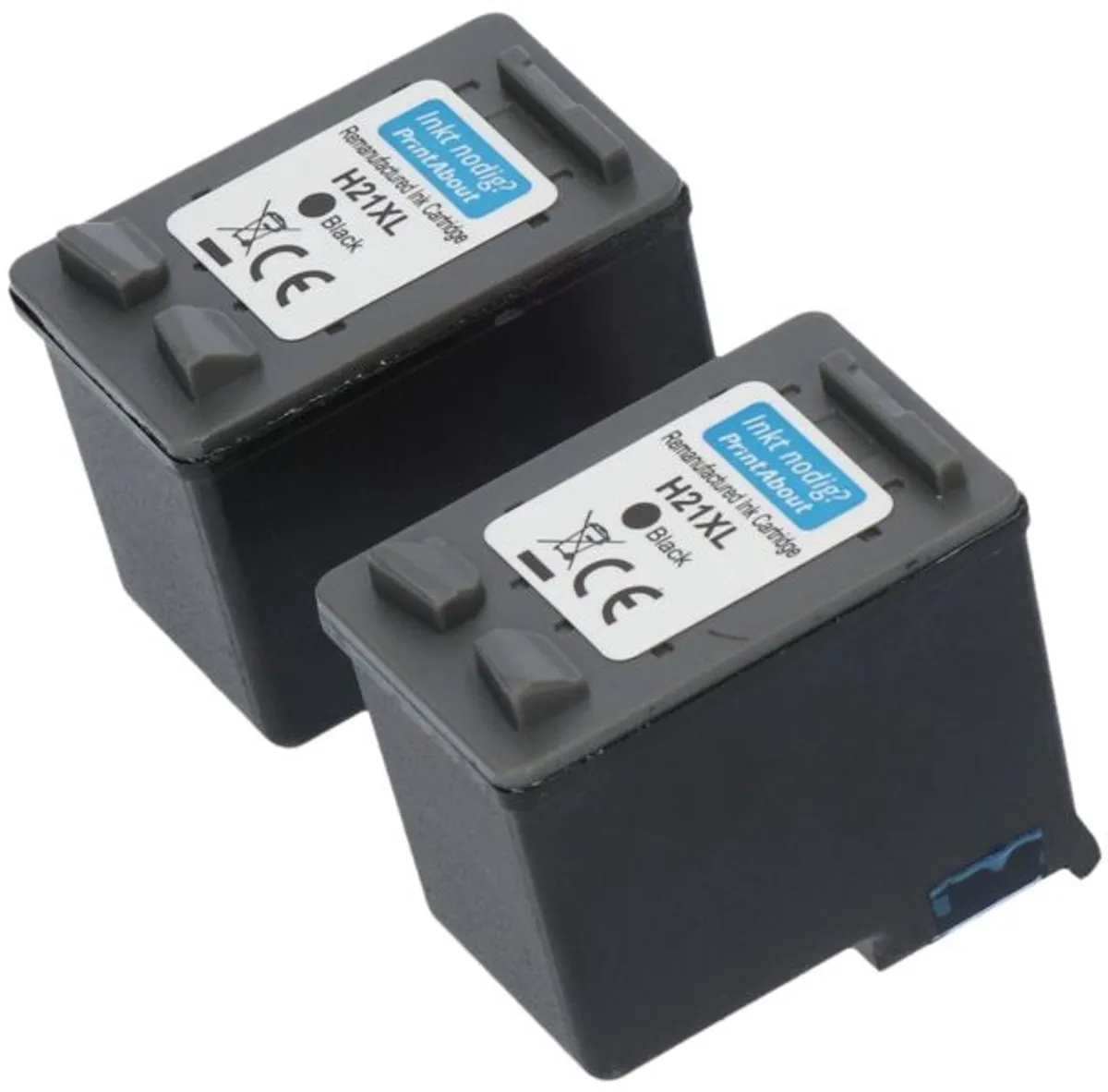 PrintAbout Inktcartridge C9351AE - Zwart 2-pack - 1.800 pagina's