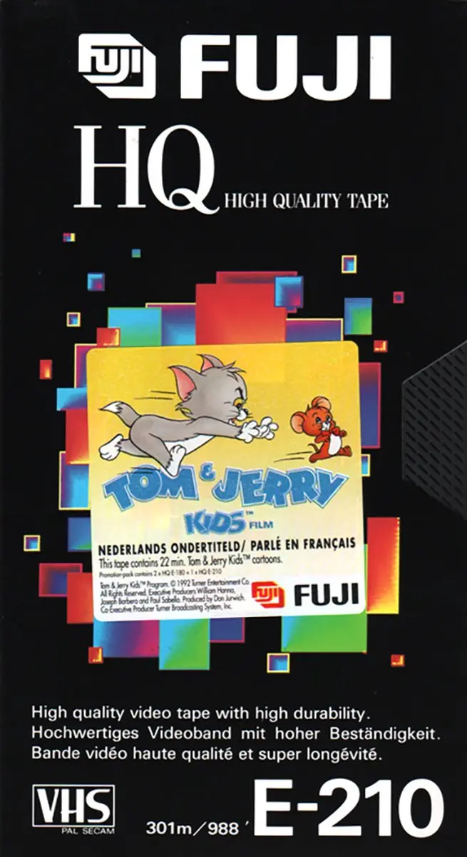 Fuji VHS HQ E210 videoband