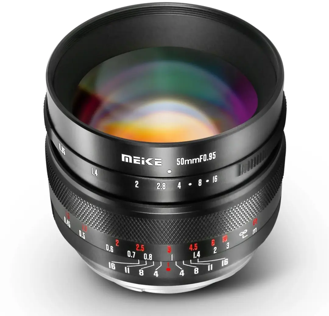 Meike 50mm F0.95 Canon EF-M Mount Objectief