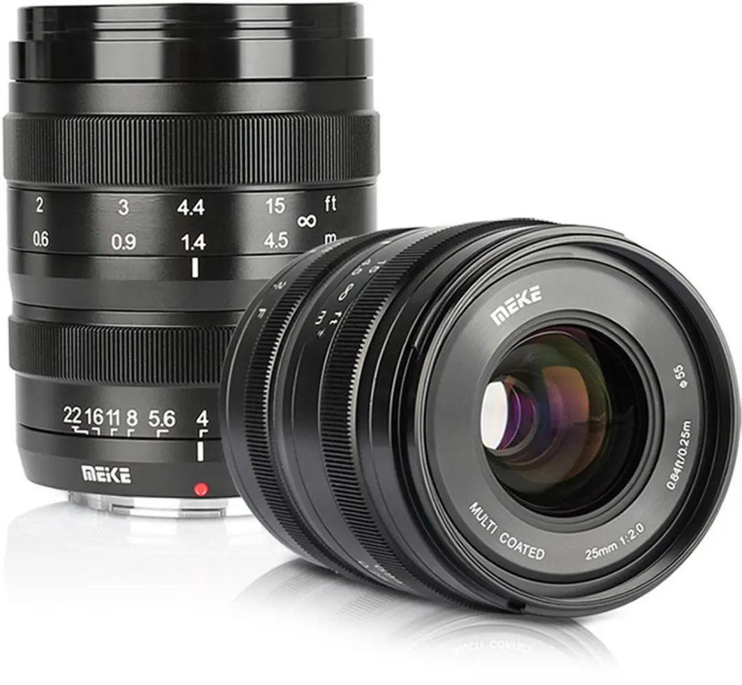 Meike MK 25mm F2 Canon EF-M objectief - afbeelding 3 van 3