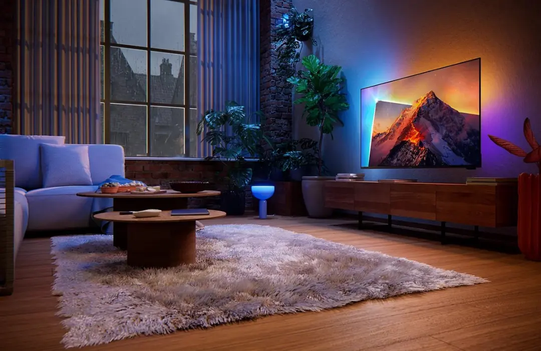 Philips Ambilight 50PQS8601/12 4K QLED TV - 50 inch - Zwart - afbeelding 5 van 6