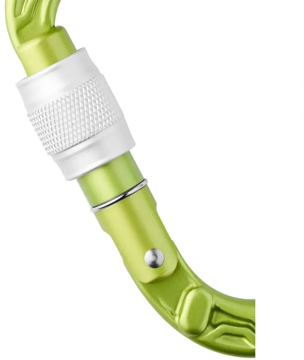Edelrid HMS Bullet Screw Karabijnhaak - Groen - afbeelding 2 van 2