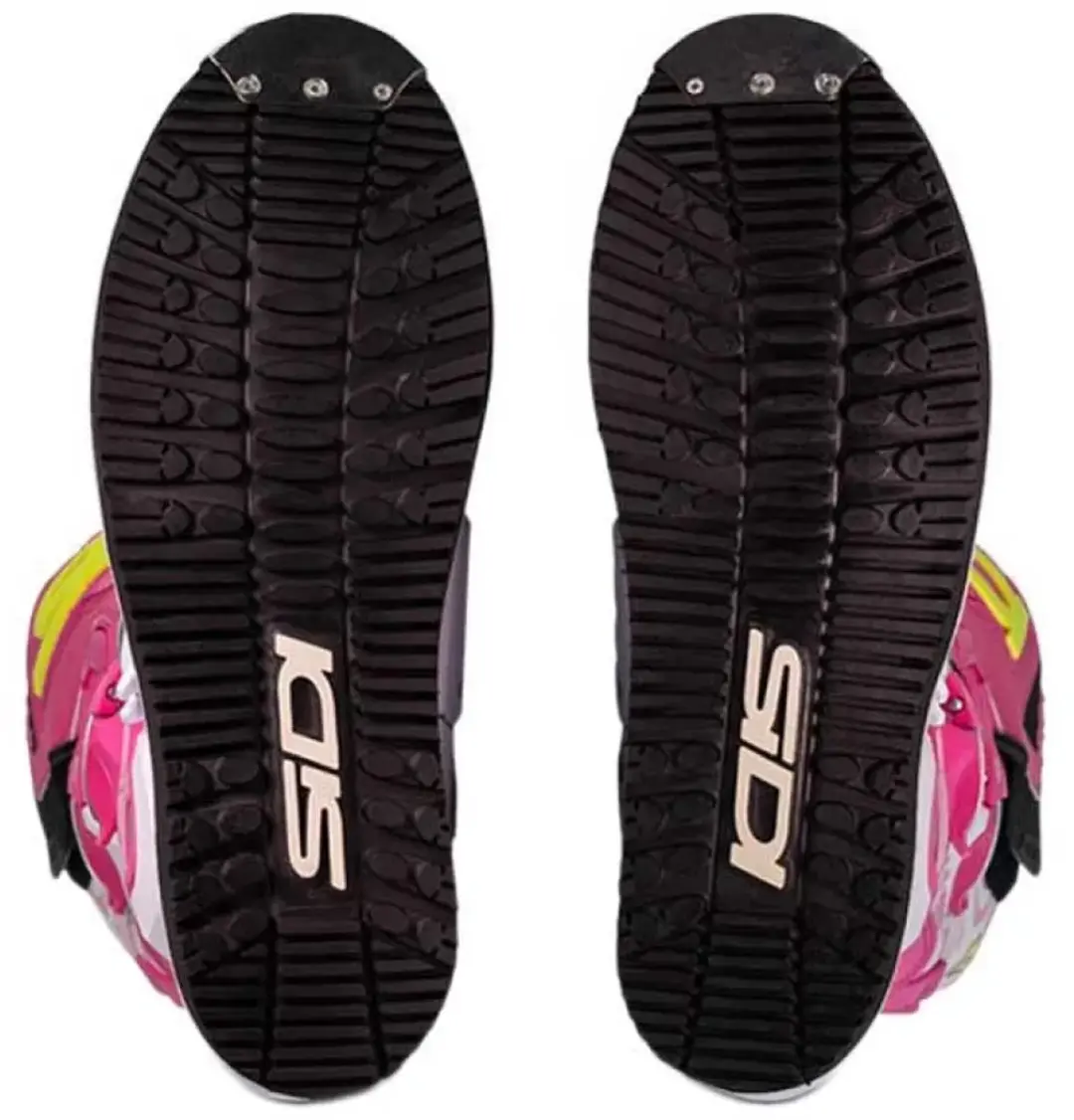 Sidi Crossair HD Billy Bolt Crosslaarzen - Wit/Roze - 43 - afbeelding 4 van 6