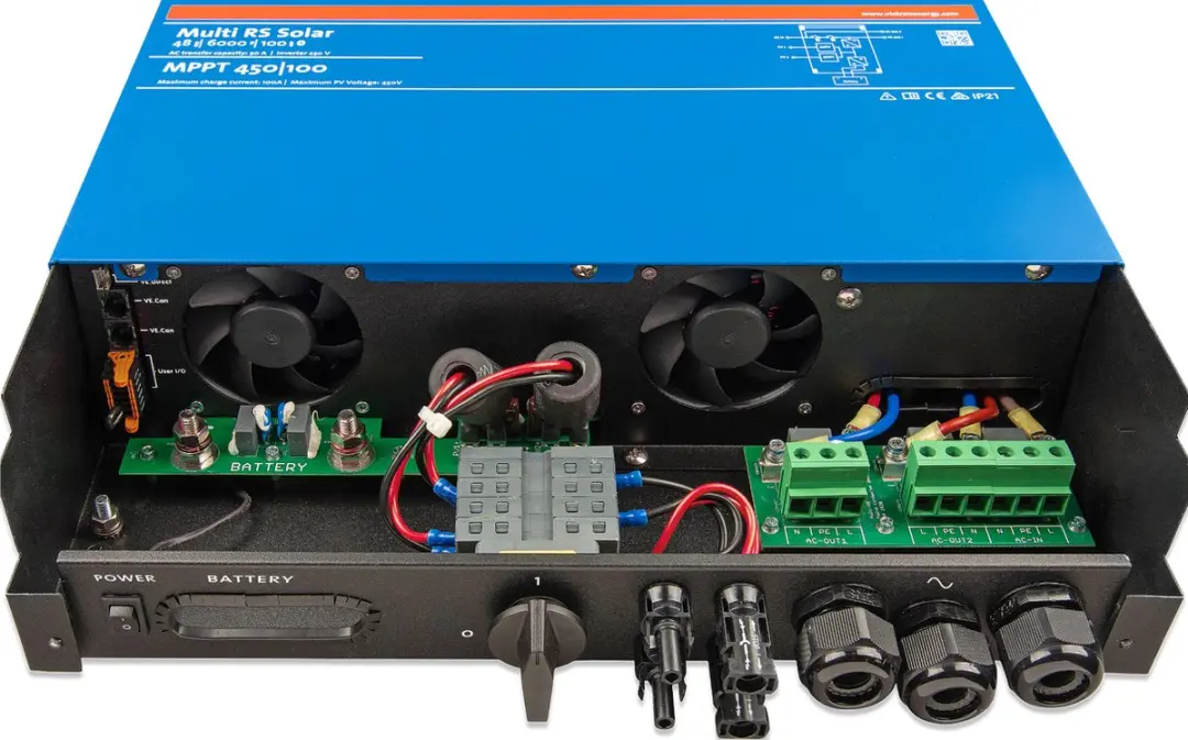 Victron Multi RS Solar 48/6000/100-450/100 - Wit - afbeelding 2 van 6