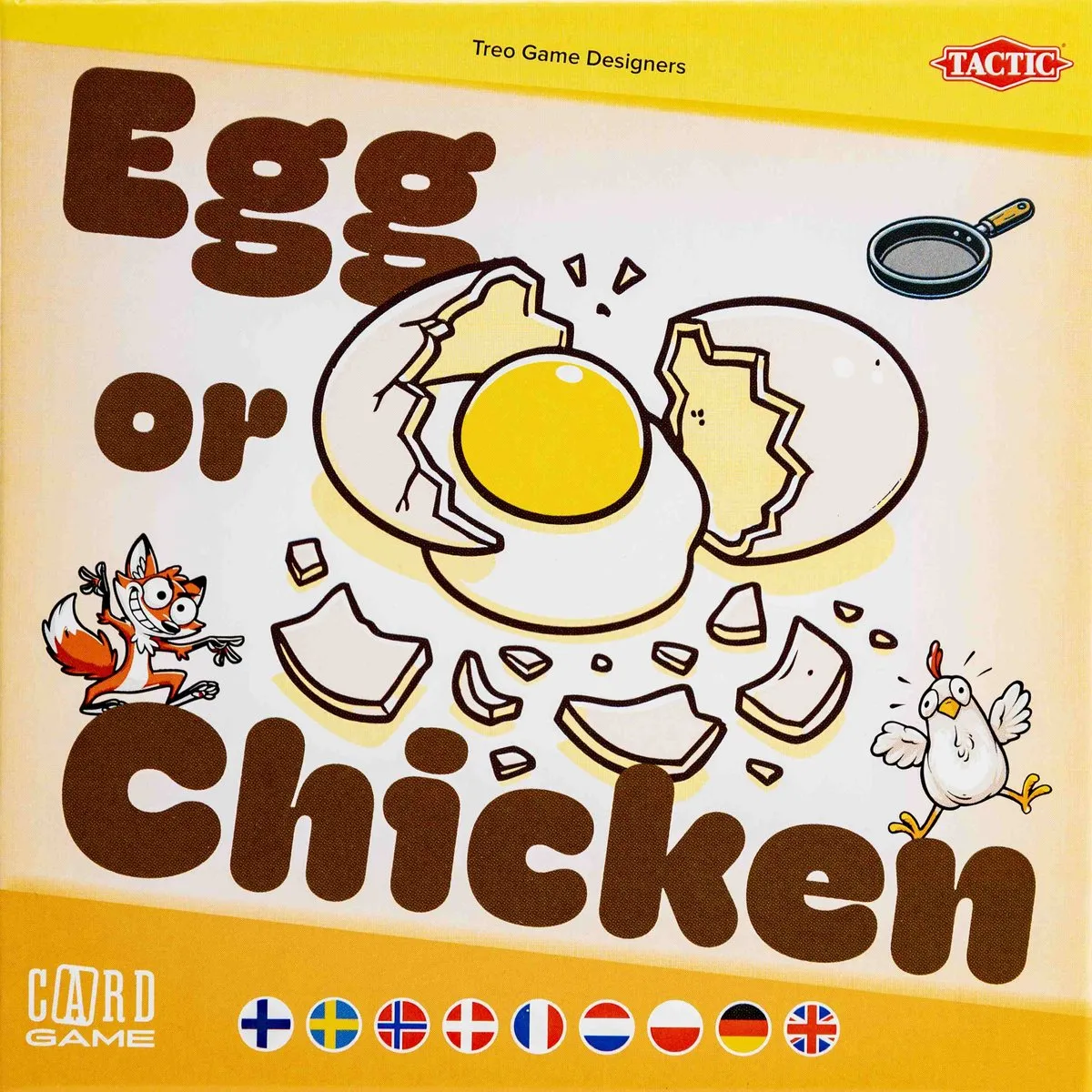 Tactic Egg or Chicken Kaartspel - 2-6 Spelers