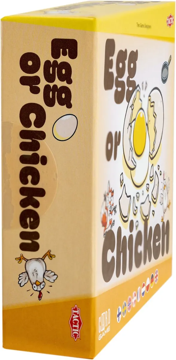 Tactic Egg or Chicken Kaartspel - 2-6 Spelers
