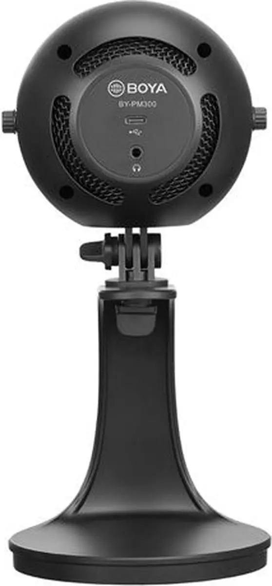 Boya BY-PM300 USB Studiomicrofoon - Zwart - afbeelding 5 van 6