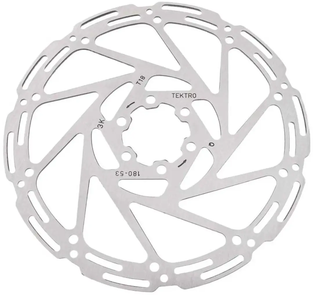 Tektro Tr180-53 6b 1.8 Mm Remschijf Zilver 180 mm