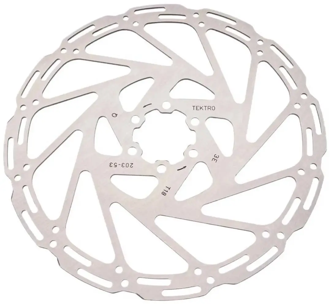 Tektro Tr203-53 6b 1.8 Mm Remschijf Zilver 203 mm