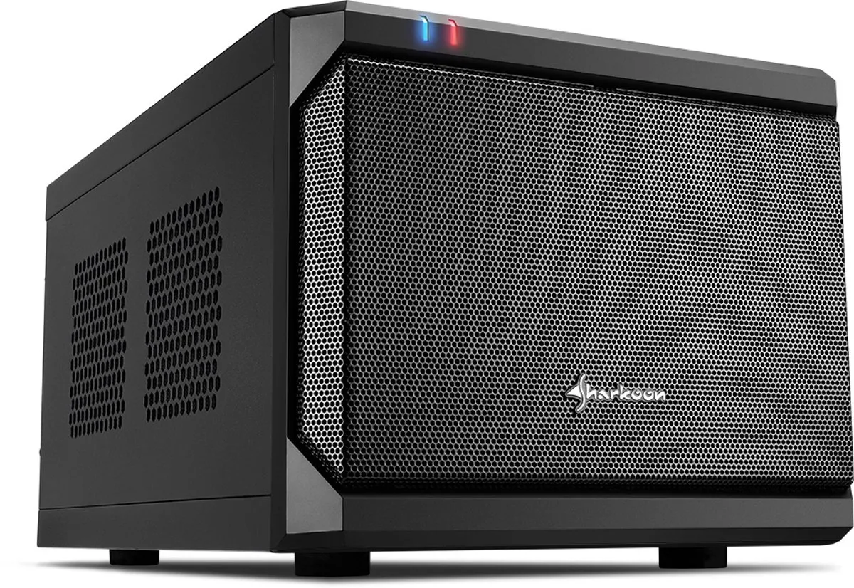 Sharkoon 4044951016433 ATX Semi-tower Behuizing - Zwart