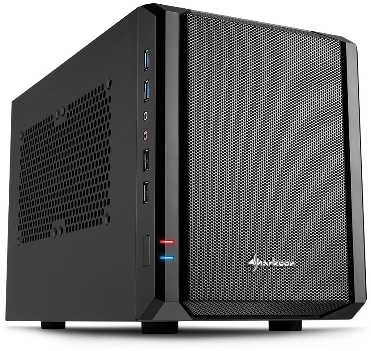Sharkoon 4044951016433 ATX Semi-tower Behuizing - Zwart