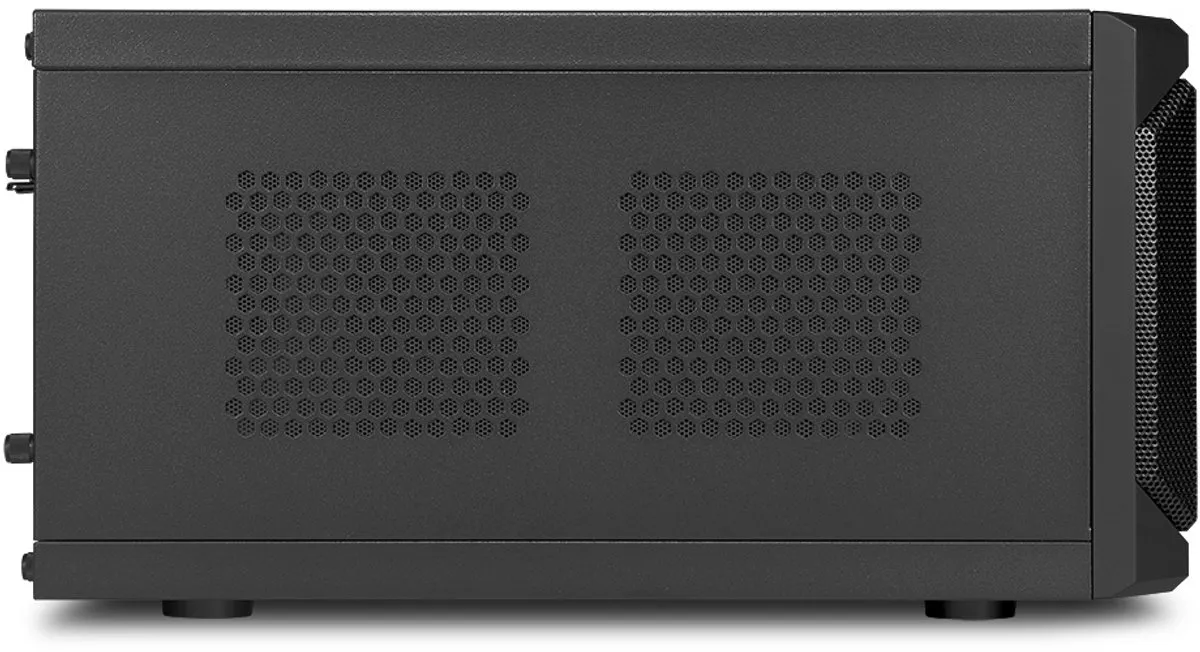 Sharkoon 4044951016433 ATX Semi-tower Behuizing - Zwart