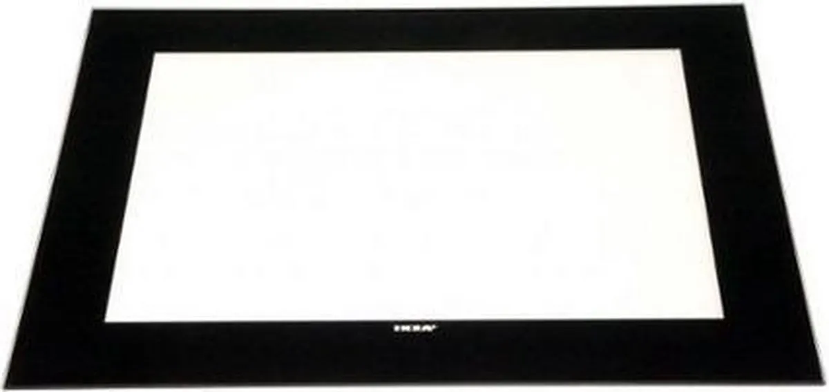 Whirlpool 3062612 Binnenglas Oven deur - Zwart