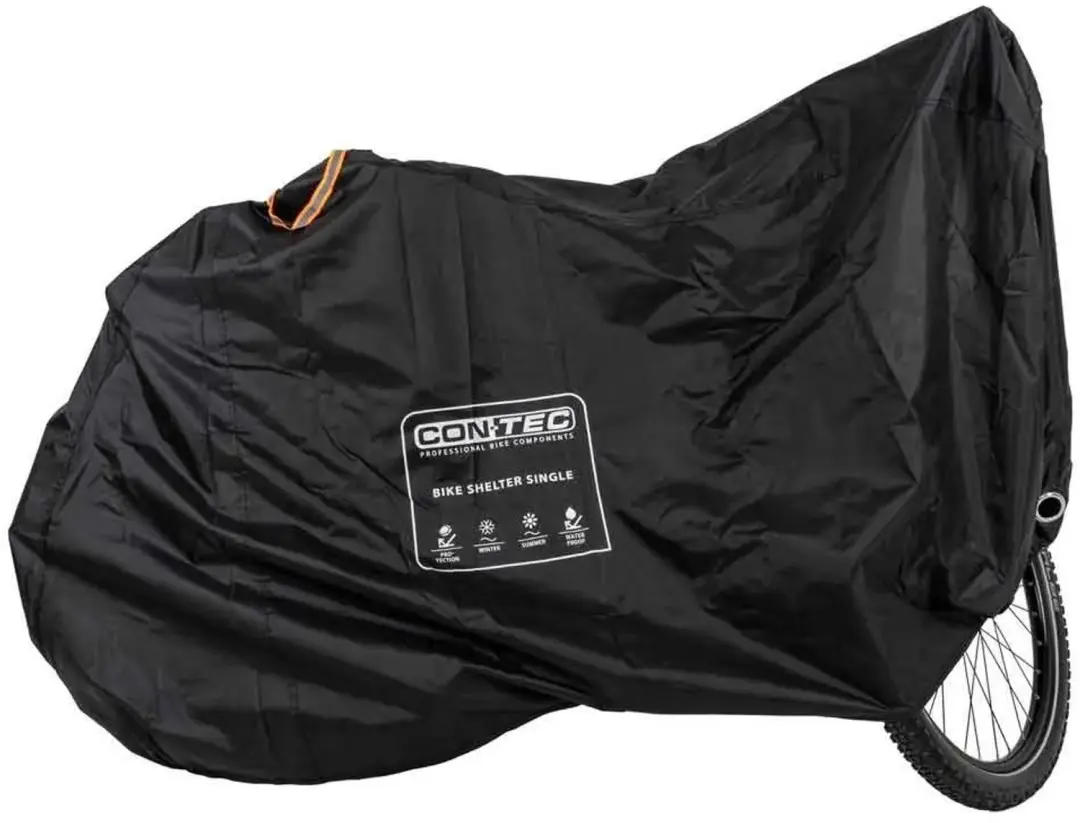 Contec Shelter Single Fietshoes - Zwart - afbeelding 4 van 4