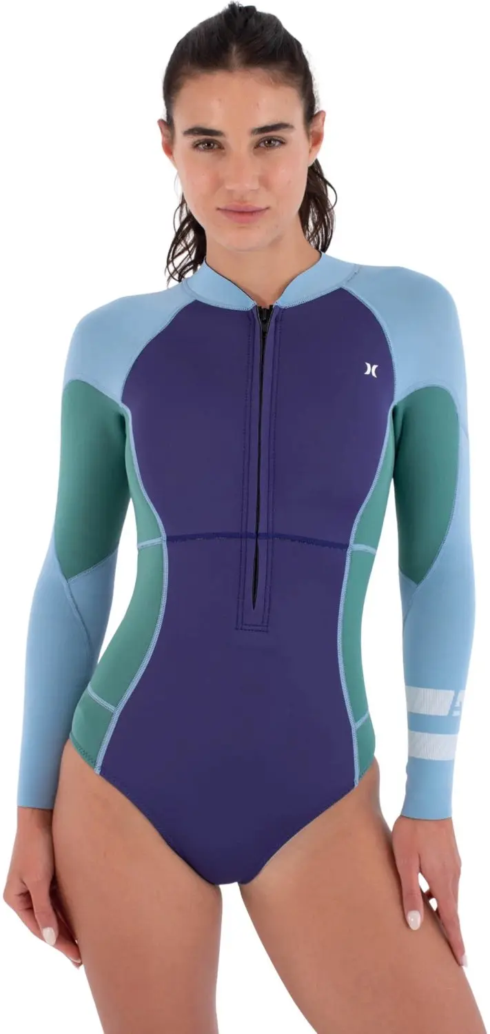 2026 Hurley Dames Air 2mm Voorkant Ritssluiting Lentepak Wetsuit WSS00