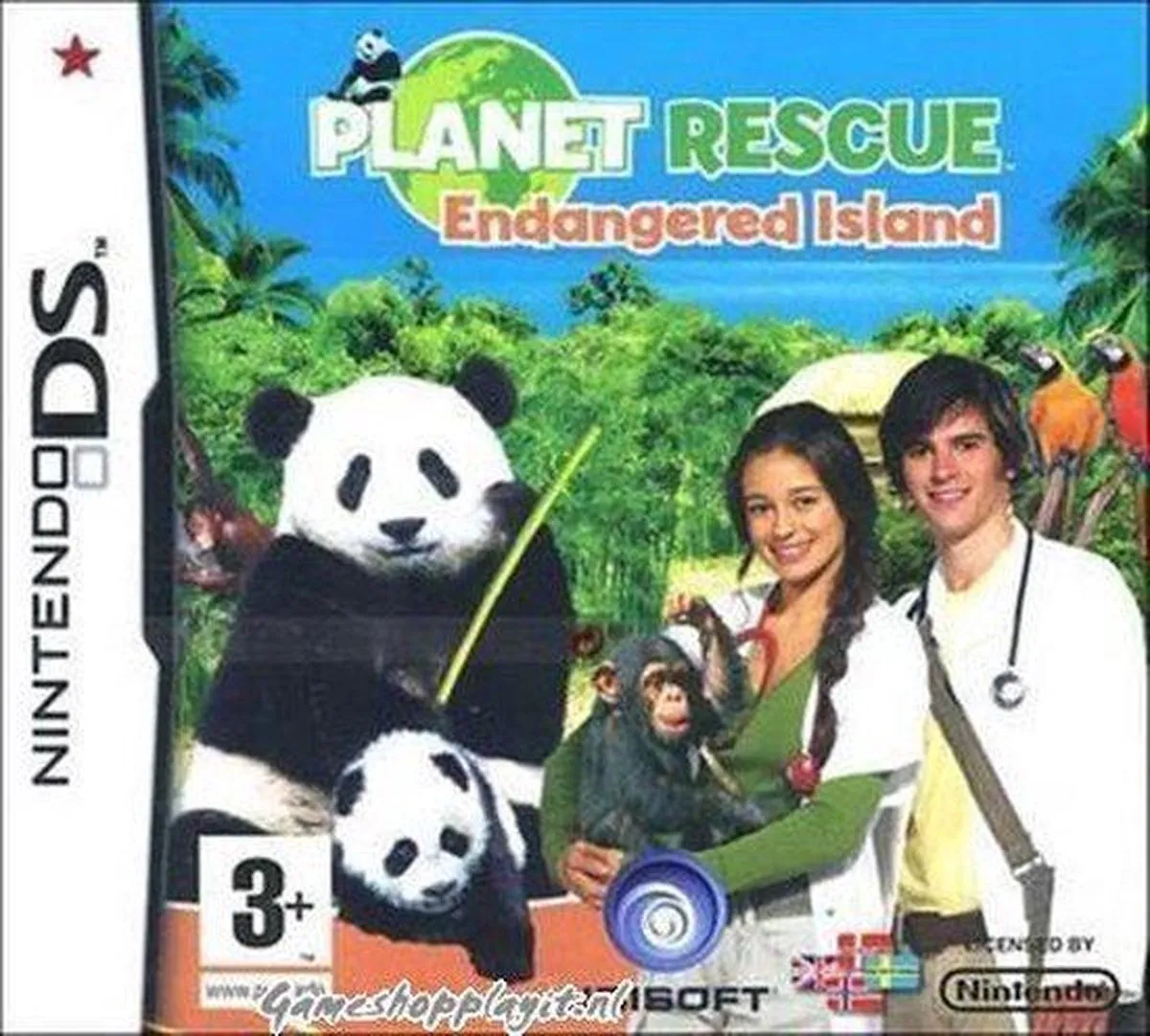 Nintendo Planet Rescue Endangered Island Nintendo DS