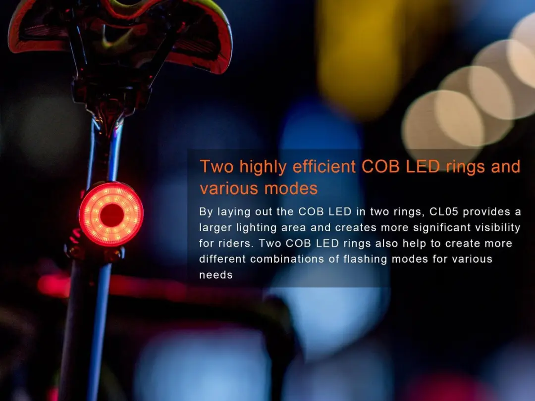 Ravemen CL05 achterlicht - 30 lumen - afbeelding 6 van 6