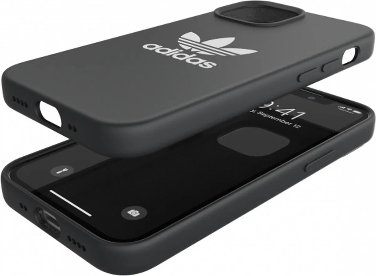 Adidas 47085 Hoes iPhone 13 Mini - Zwart/Wit - afbeelding 6 van 6