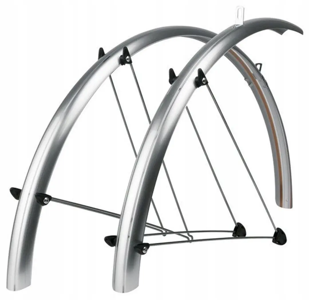 SKS Routing 42 Spatborden 28'' 42mm Zilver Set