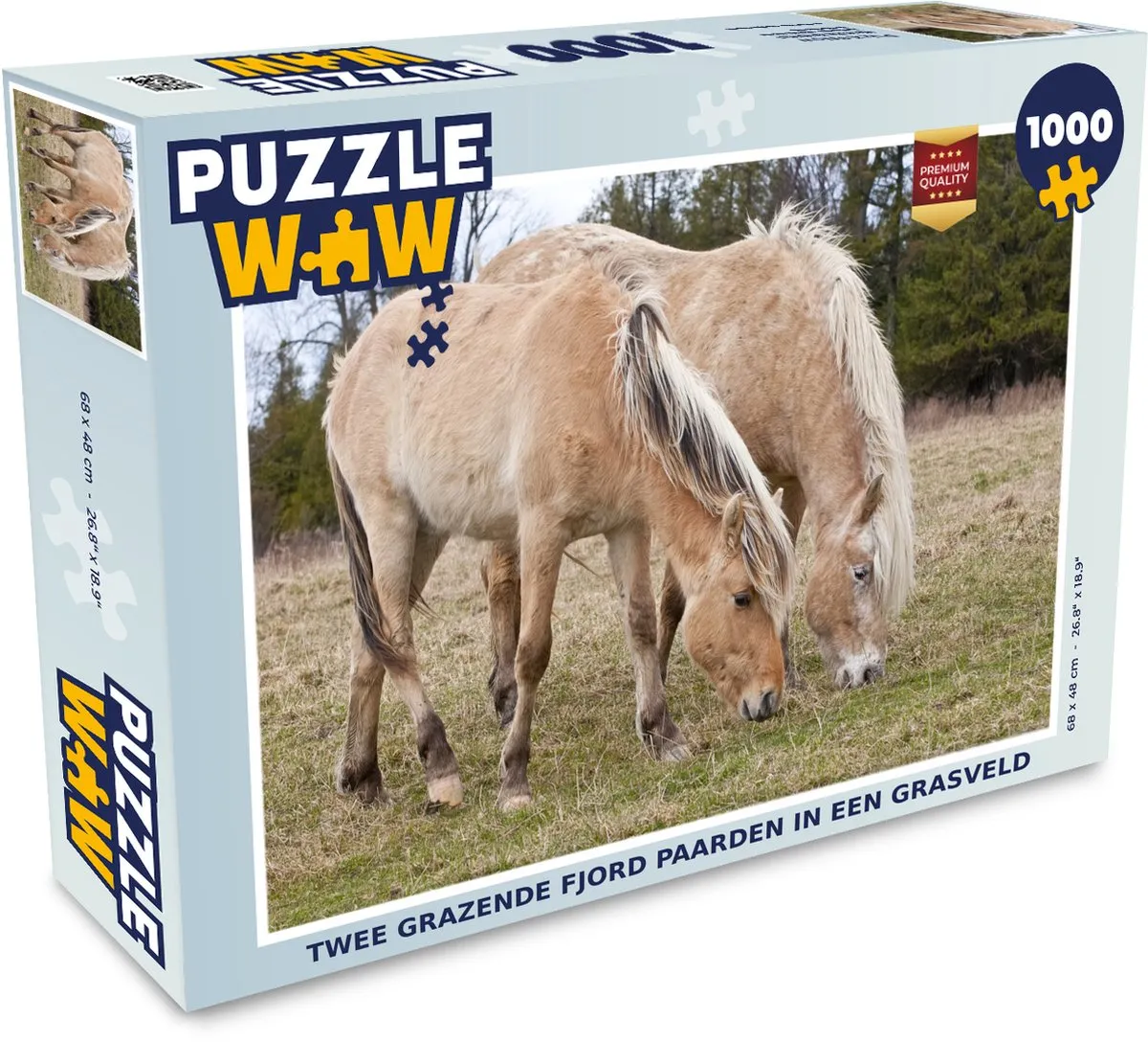 PuzzleWow Legpuzzel 1000 Stuks