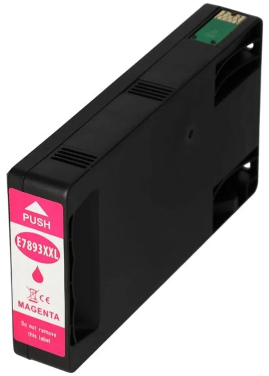 PrintAbout T7893 Inktcartridge Magenta - 35ml - Epson