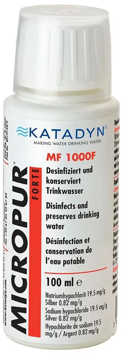 Katadyn Micropur Forte MF 1.000F Waterzuivering - 100ml - afbeelding 4 van 5