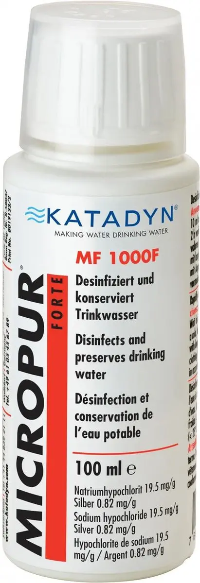 Katadyn Micropur Forte MF 1.000F Waterzuivering