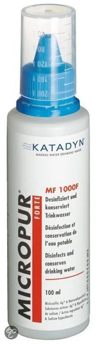 Katadyn Micropur Forte MF 1.000F Waterzuivering - 100ml - afbeelding 5 van 5