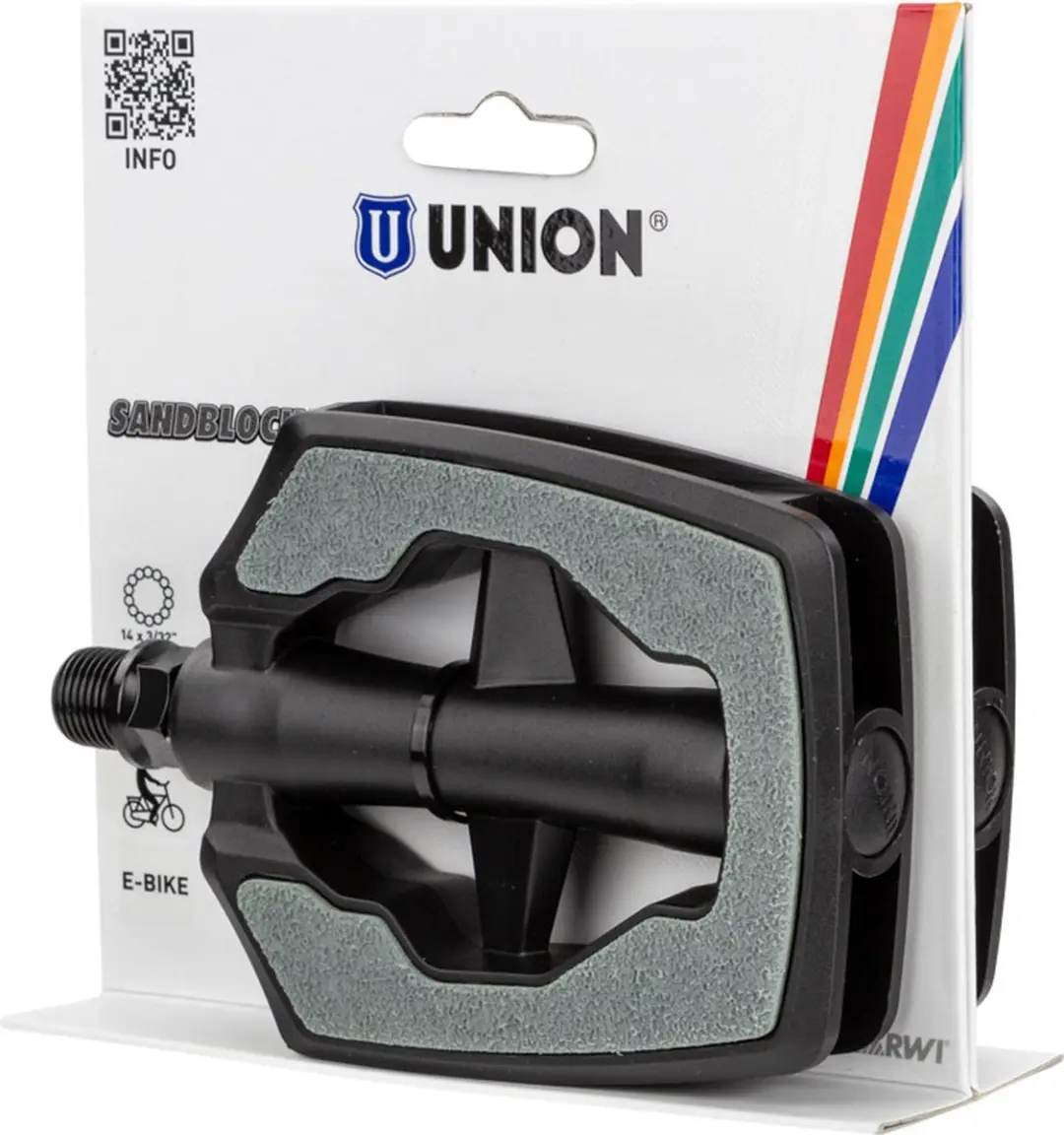 Union Marwi Sandblock Pedalen MAR-358802 - Zwart - afbeelding 4 van 6