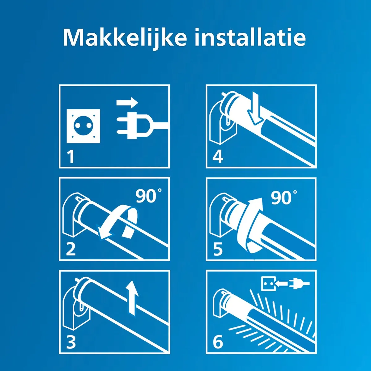 Philips LED TL Buis T5 7.7W G5 Koelwit 600mm - Mat - afbeelding 6 van 6
