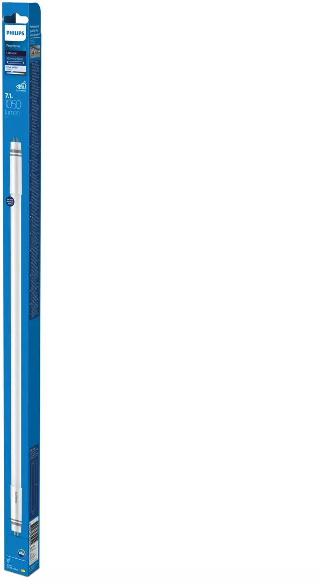 Philips LED TL Buis T5 7.7W G5 Koelwit 600mm