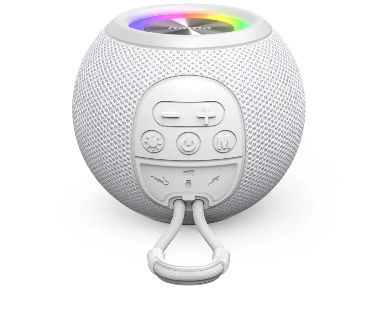 Hama Ball Shape Bluetooth Speaker 5W - Wit