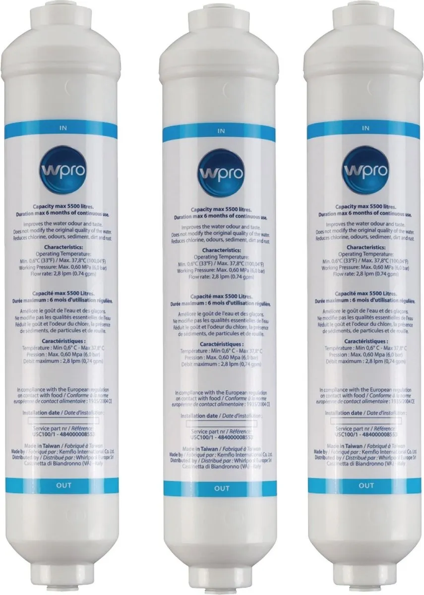 Whirlpool USC100 Waterfilter - Wit