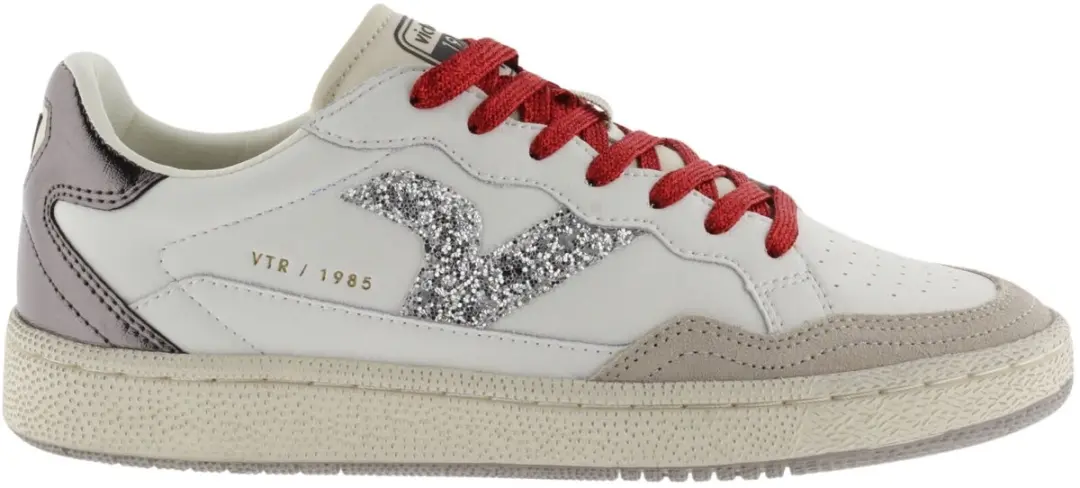 Dames sportschoenen met metallic glitter Victoria