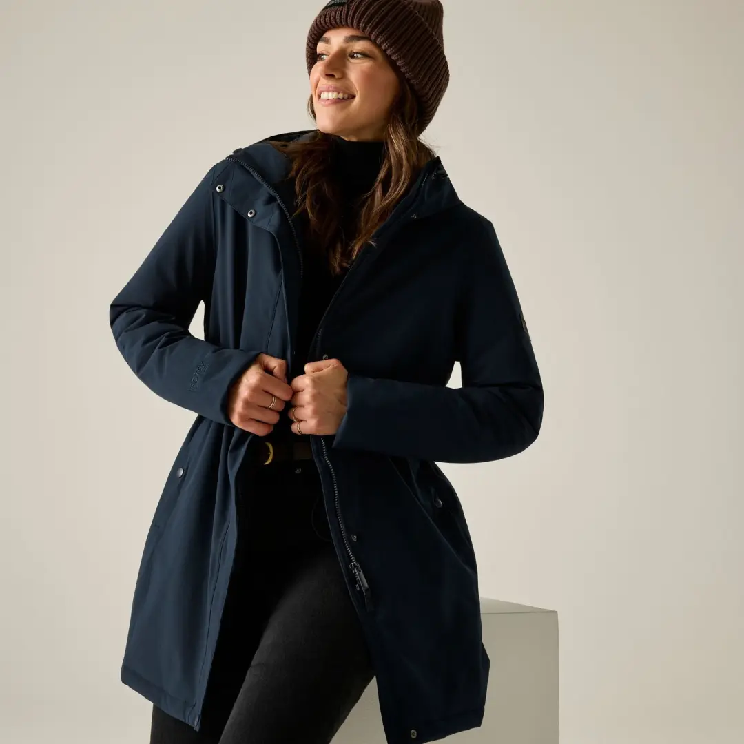 Regatta Vallina Dames Wandeljack - Navy - afbeelding 4 van 6