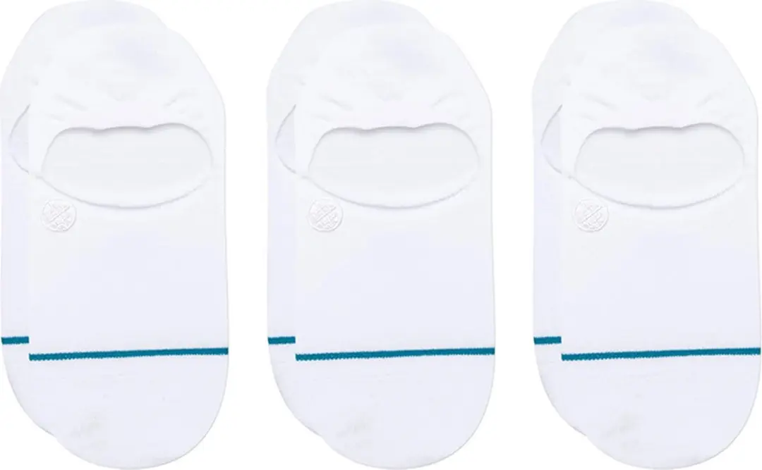 Stance Icon No Show Sokken Wit - 3-Pack - afbeelding 5 van 6