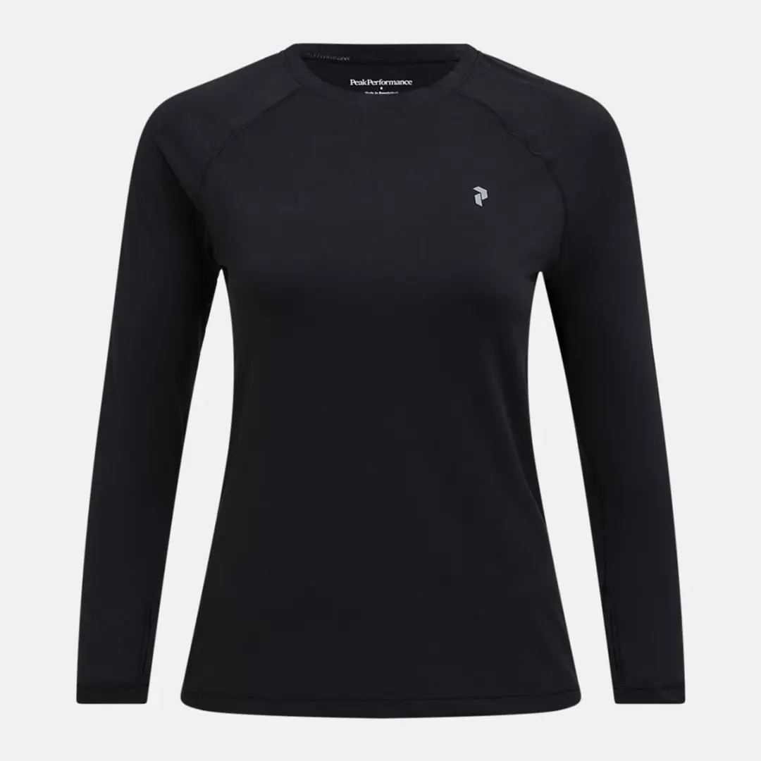 PEAK PERFORMANCE SPIRIT CREW WOMEN Black-L