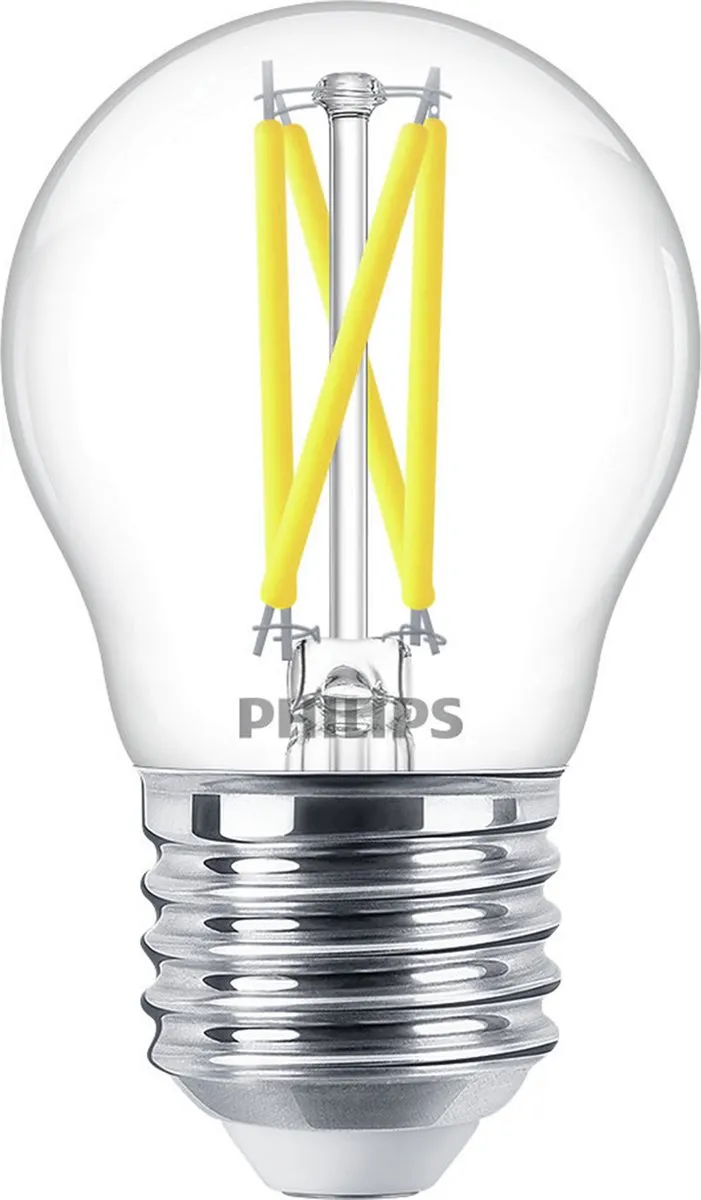 Philips LED Kogellamp Transparant 25W E27 - Warmwit
